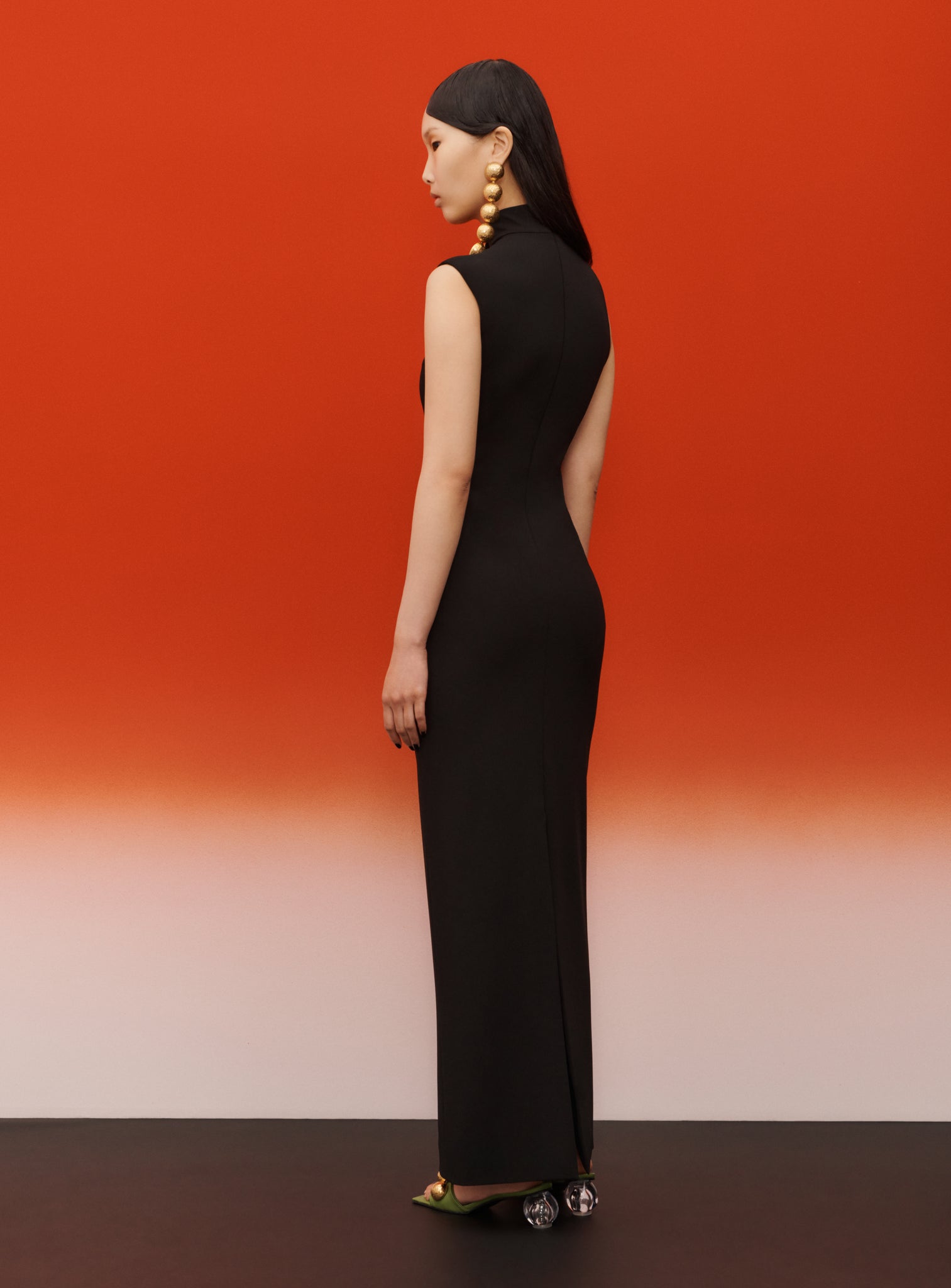 The Yara Maxi Dress in Black