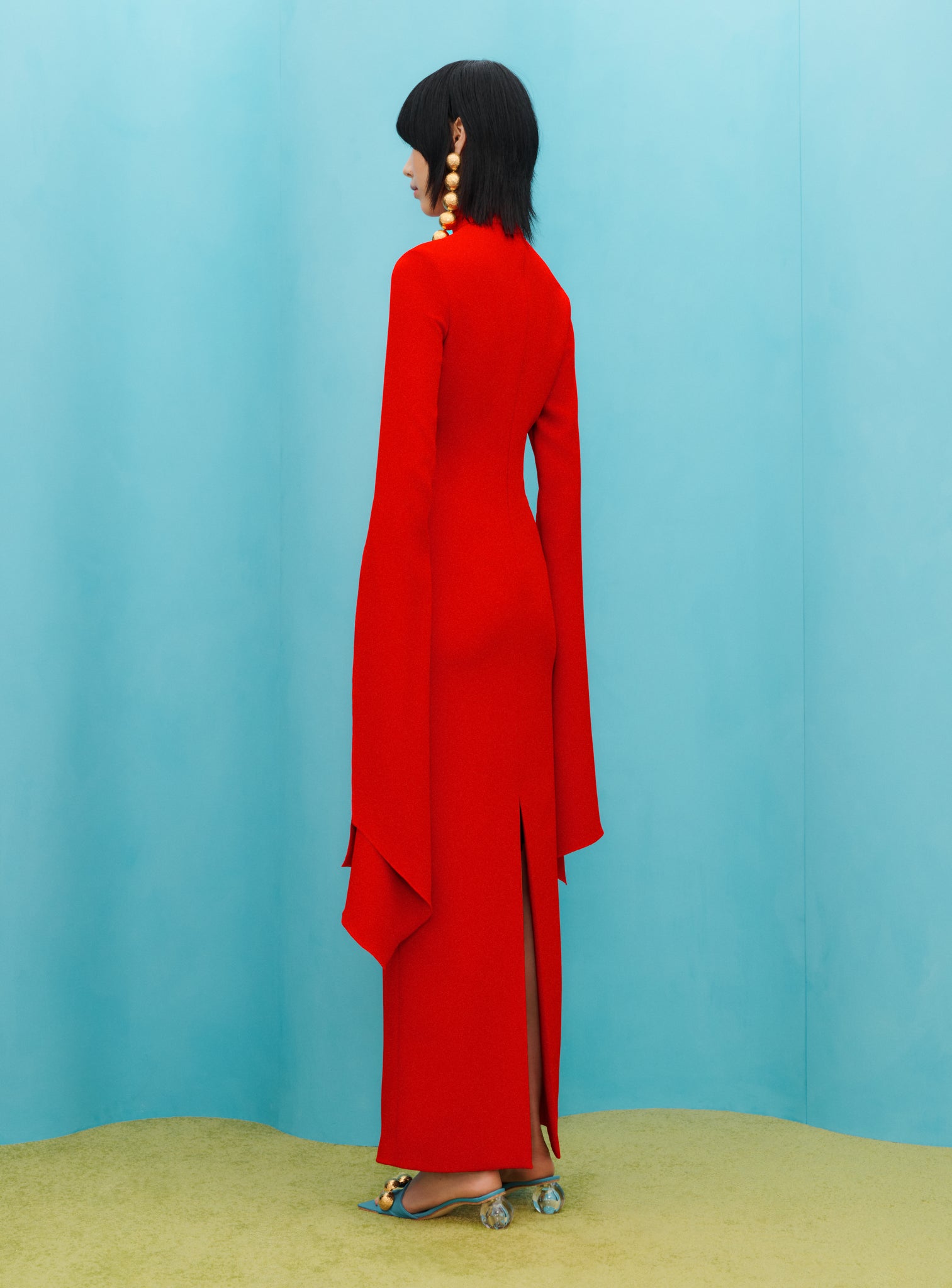 The Layla Maxi Dress in Red