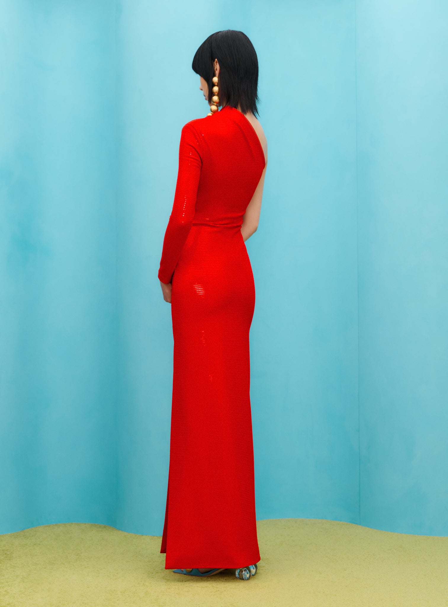 The Monroe Maxi Dress in Red