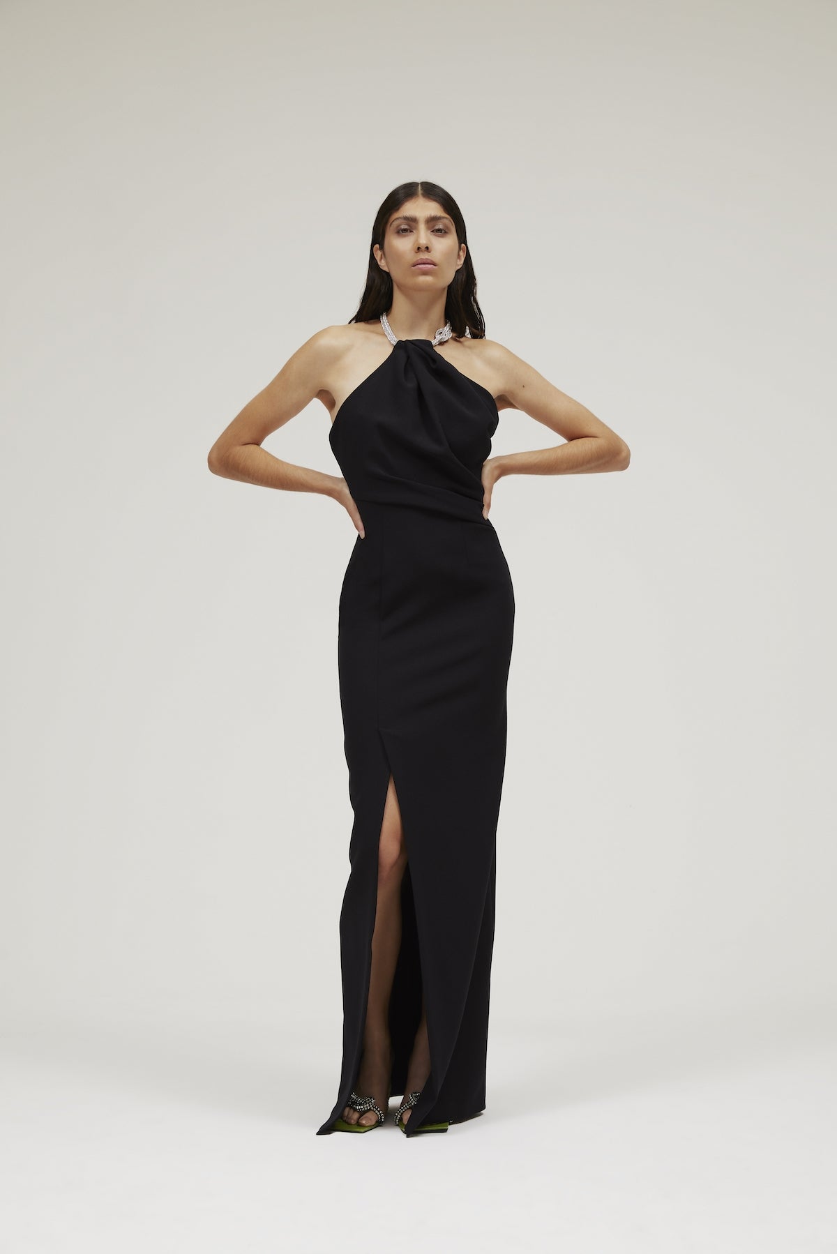 The Danette Dress in Black