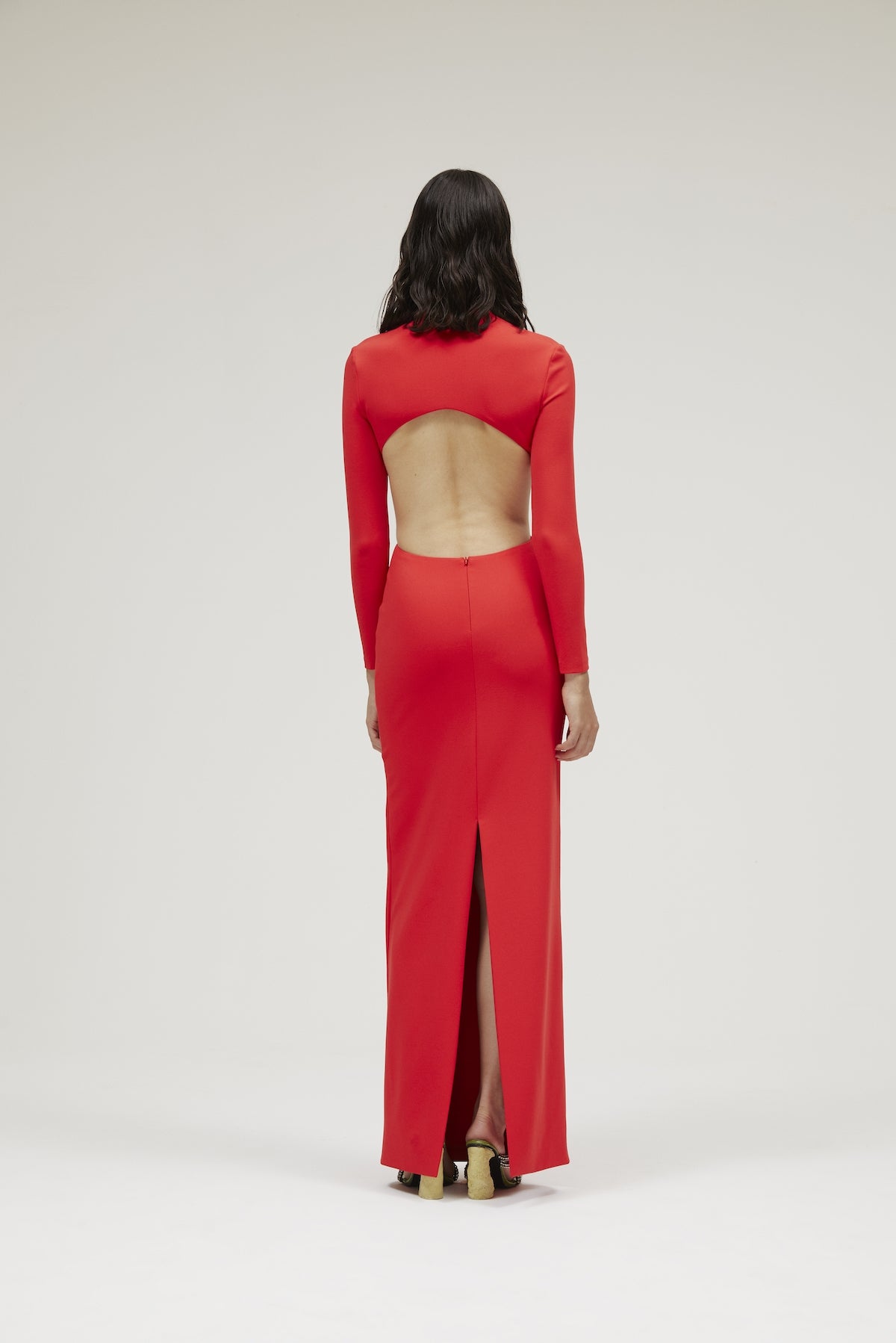 The Bougie Dress in True Red