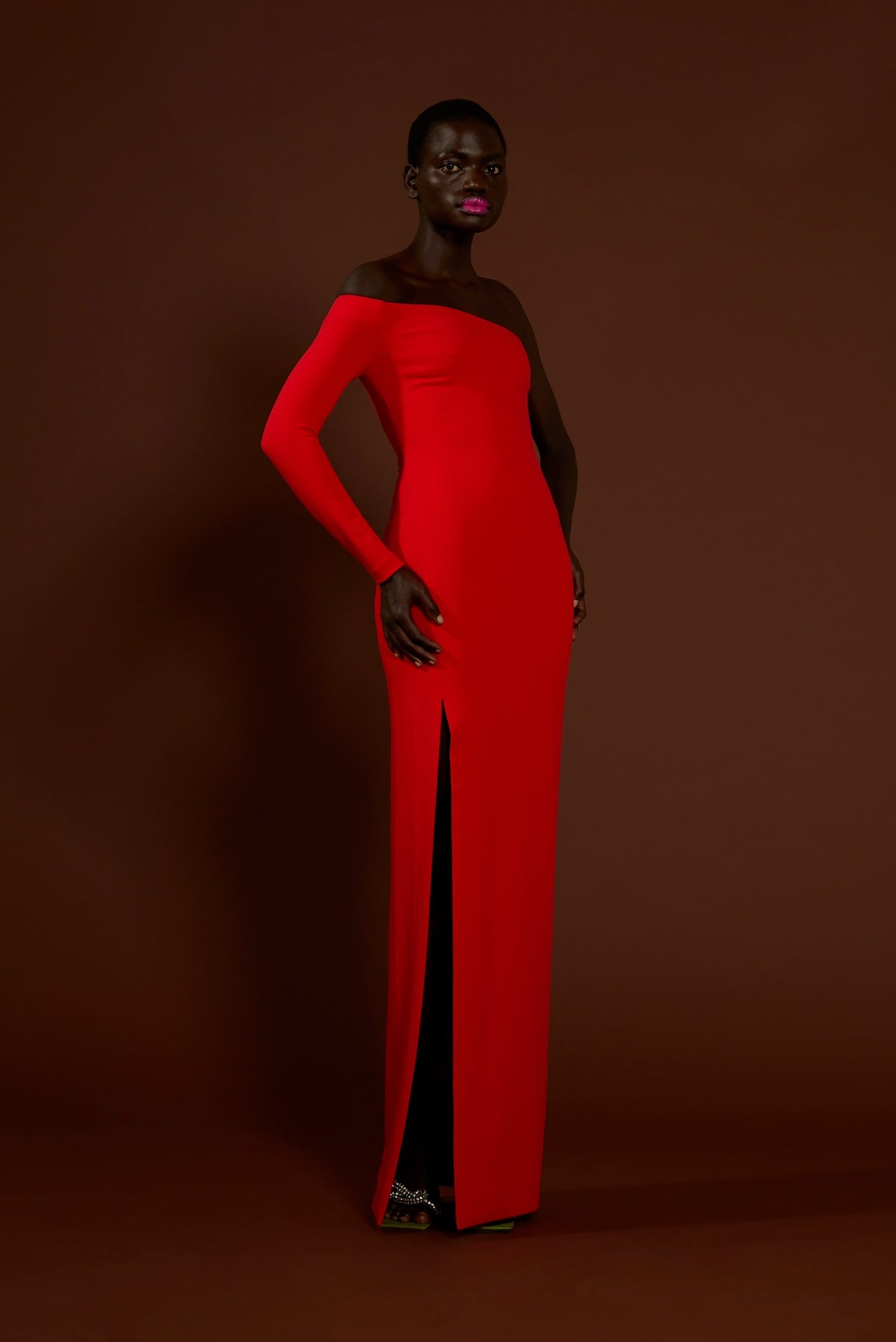 The Palmer Dress in Red Solace London The Palmer Dress in Red Solace London