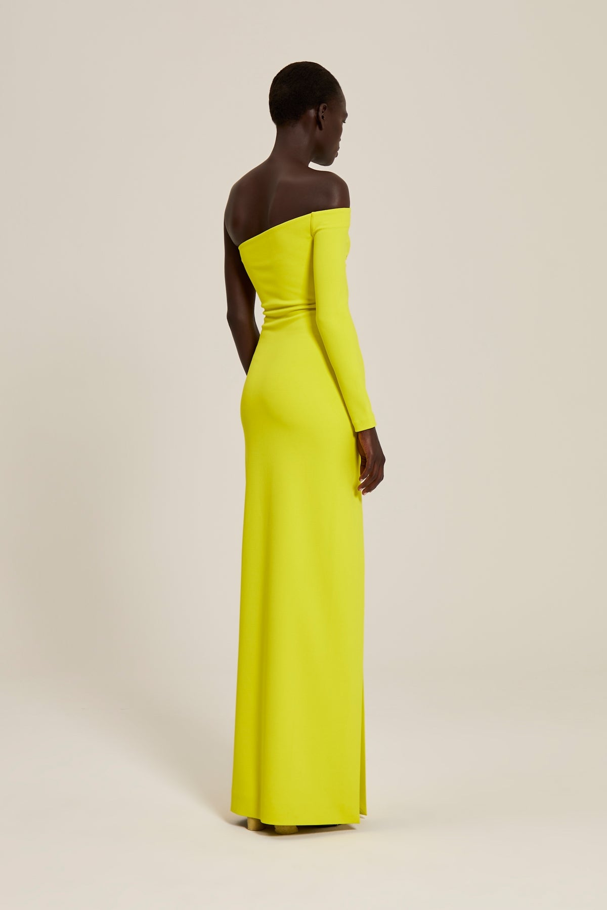 The Palmer Dress in Sulphur