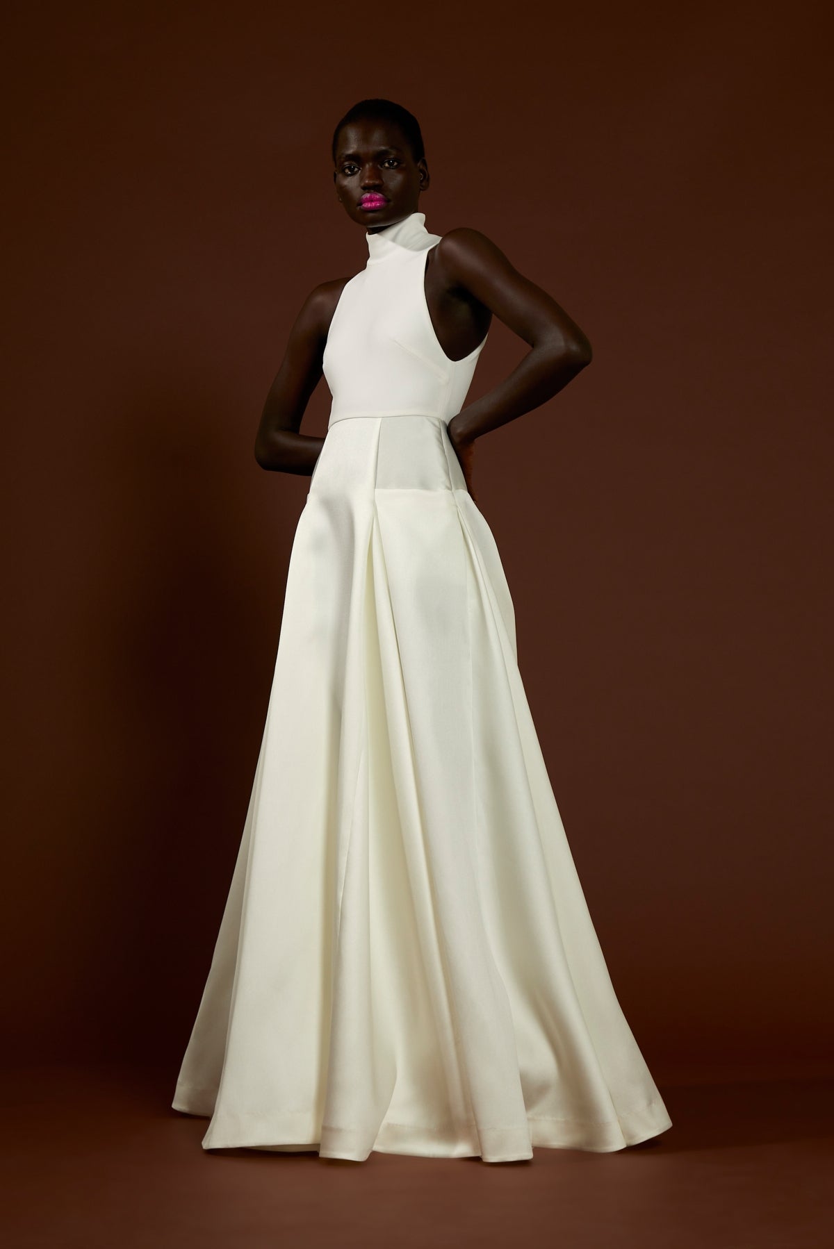 The Daya Maxi Dress in Cream